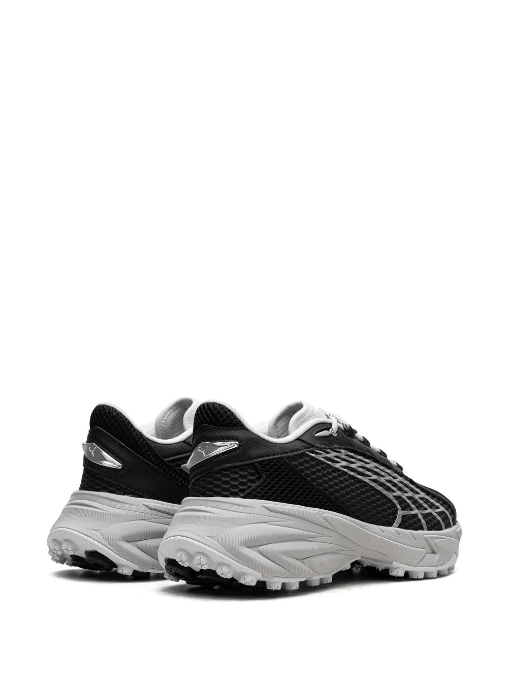 Shop Puma Spirex Speed "black/silver Sneakers