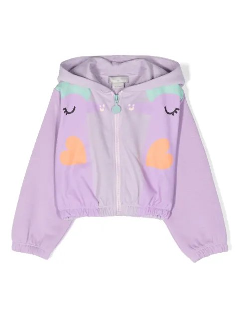 Stella McCartney Kids graphic-print cotton hoodie