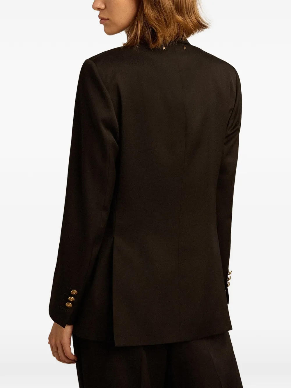 Golden Goose Blazer met dubbele rij knopen Zwart