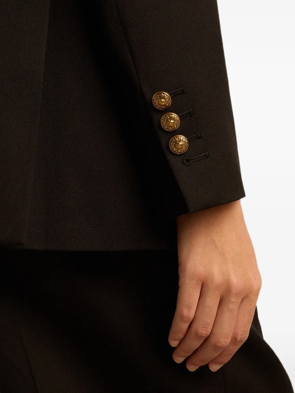 Golden Goose Blazer met dubbele rij knopen Zwart
