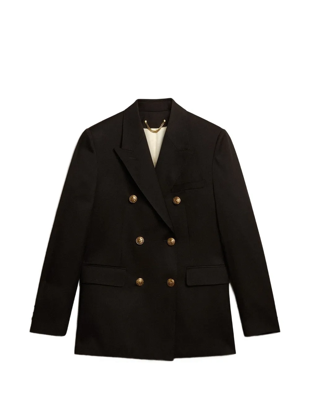 Golden Goose Blazer met dubbele rij knopen Zwart