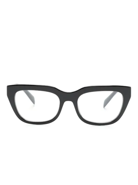Prada Eyewear logo-print square-frame glasses 