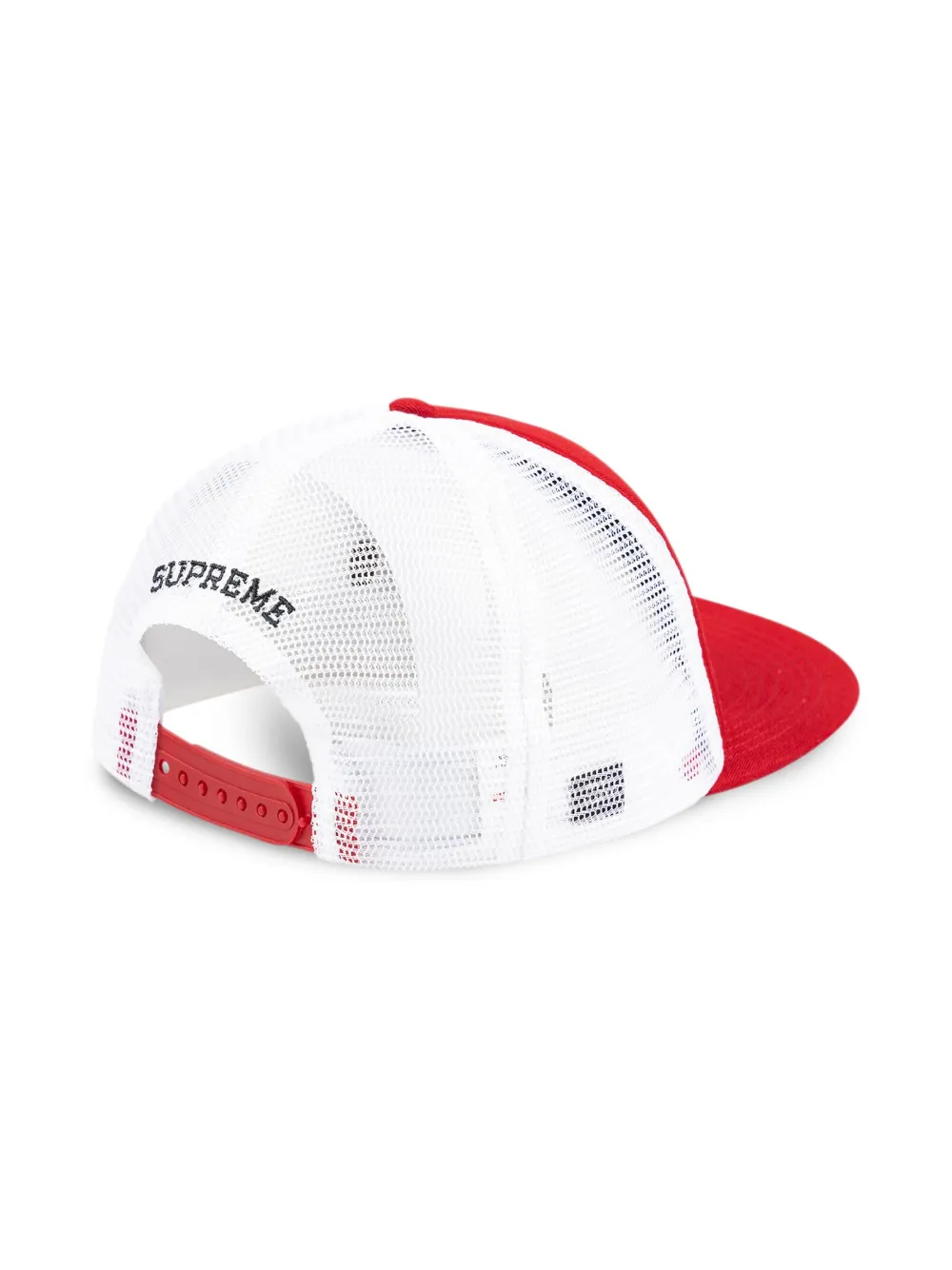 Shop Supreme X Bounty Hunter Mesh 5-panel Cap In Red