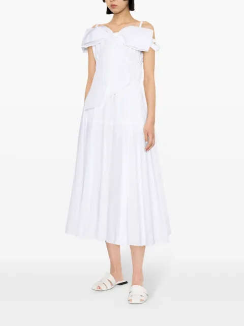 Patou bow-detail cocktail midi dress DR1330011 - 2