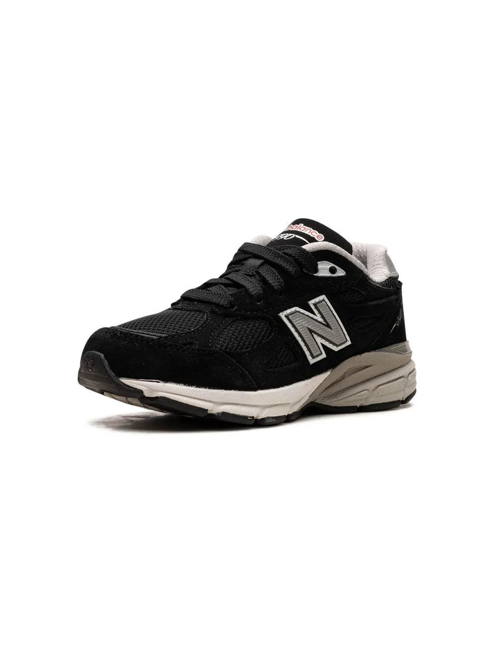 New Balance Kids 990v3 "Black Grey" sneakers Zwart