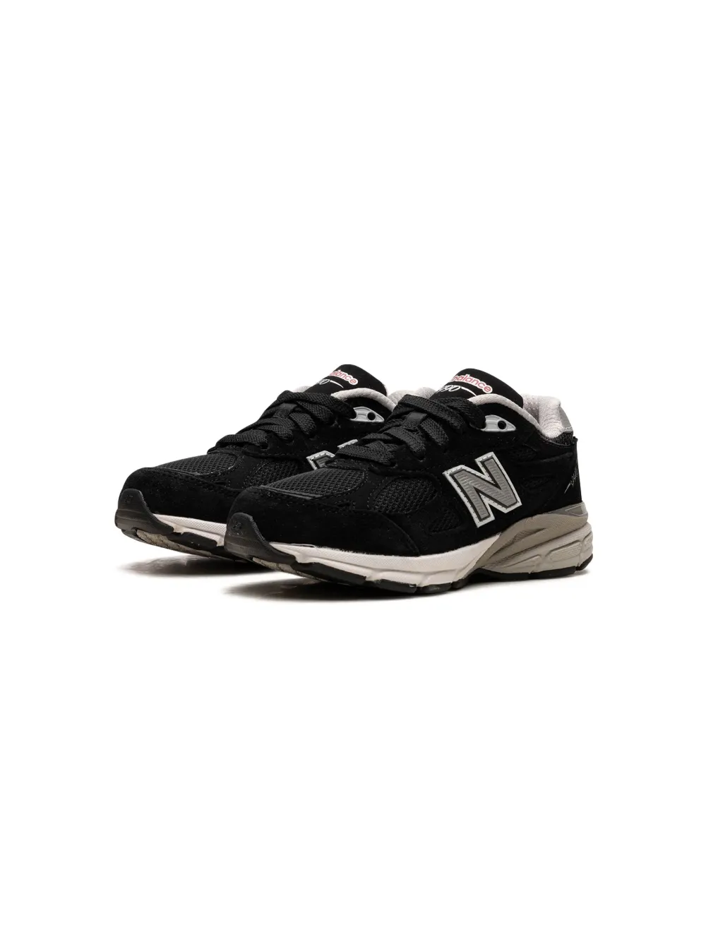 New Balance Kids 990v3 "Black Grey" sneakers Zwart