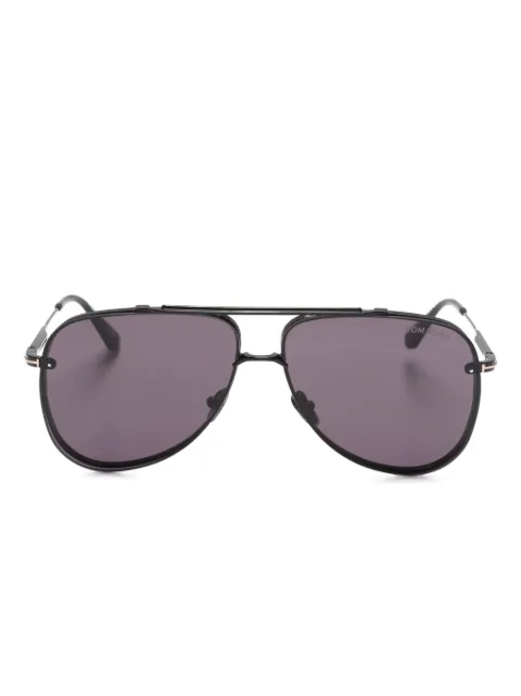 TOM FORD Eyewear Leon pilot-frame sunglasses