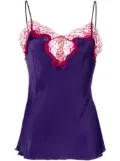 Marques'Almeida Marques lace-trimmed top - Purple