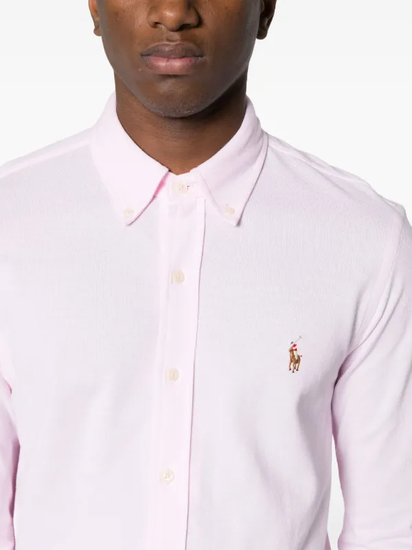 Ralph lauren camisa rosa store