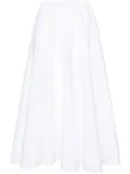 Patou faille maxi skirt - White