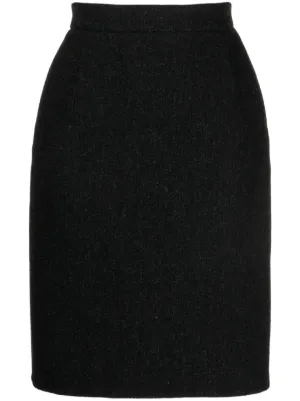 Givenchy 4G レザースカート | ブラック | FARFETCH JP