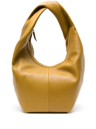 トートバッグ Majo Yellow Leather Shoulder Bag Zency 100% Genuine Leather Ol Style Women Tote Bag Fashion