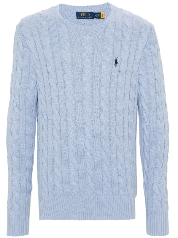 Ralph lauren light blue jumper discount