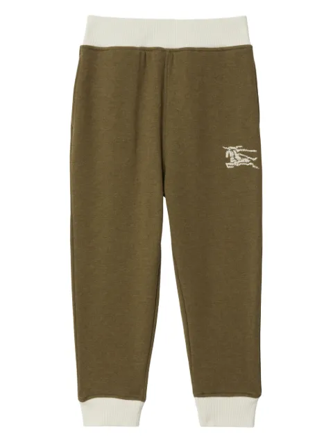 Burberry Kids Calça Equestrian Knight de algodão