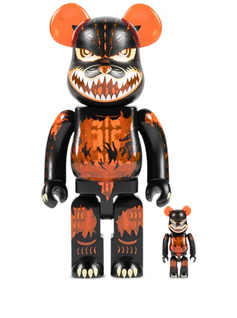 MEDICOM TOY x Godzilla VS Destoroyah BE@RBRICK 100% and 400% figure set 