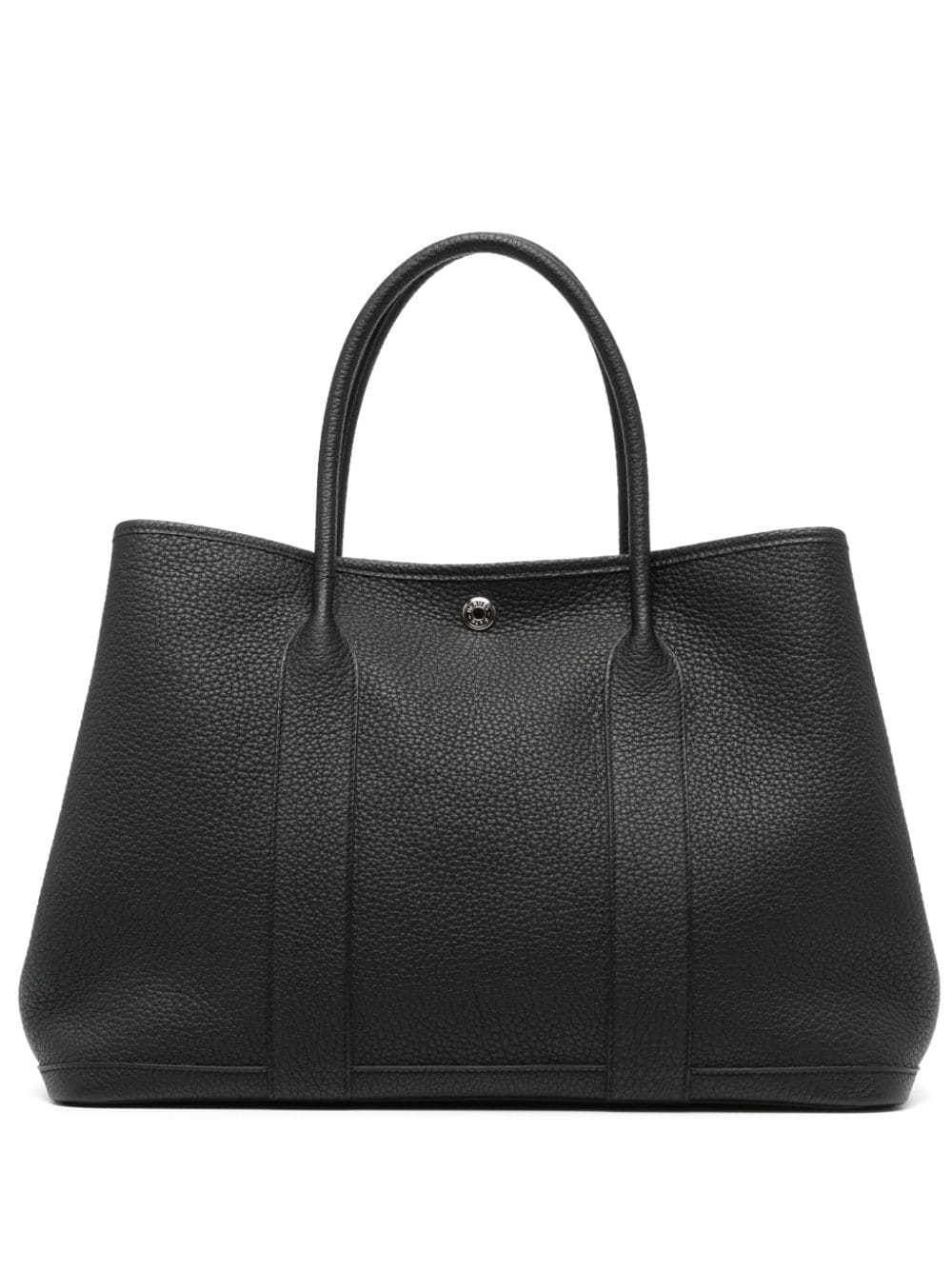 Pre-owned Hermes  Garden Party Handbag In Black