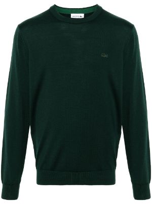 Pull lacoste vert sapin sale