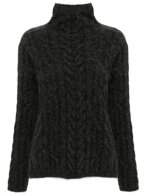 'S Max Mara high-neck cable-knit jumper Women