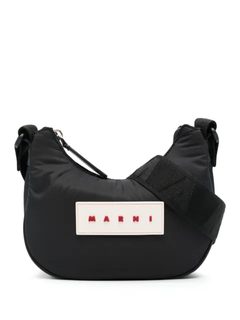 Marni logo-appliqué crossbody bag 