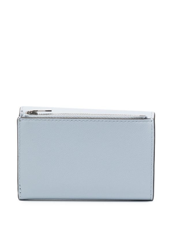 Mulberry logo stamp Leather Wallet Farfetch