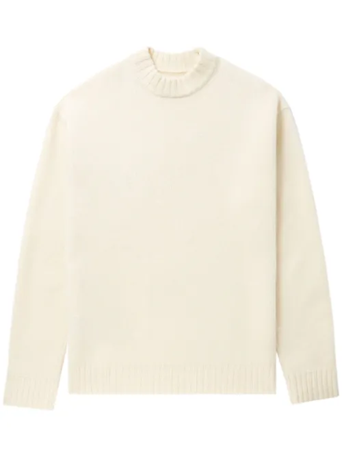 Pull en laine à col rond - Jil Sander - Modalova