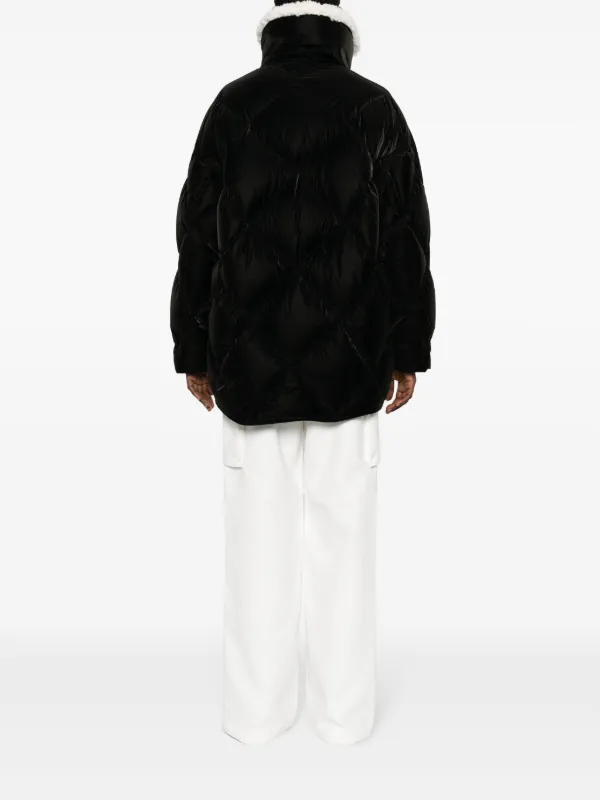 Ienki Ienki Shearling Queen パデッドジャケット | ブラック