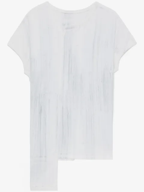Y's asymmetric-hem cotton T-shirt
