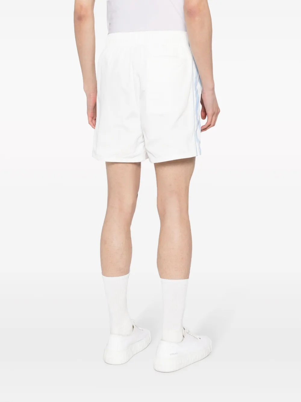 Casablanca Zwembroek met logo-applicatie Wit