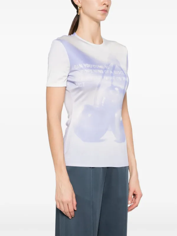 JIL SANDER グラフィック Tシャツ ホワイト Jil Sander グラフィック Tシャツ | ホワイト | FARFETCH JP