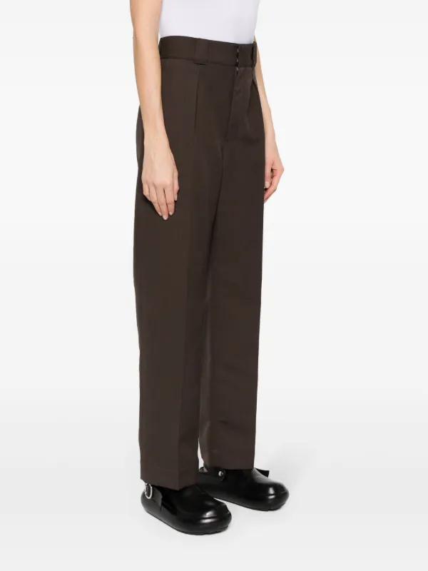 超爆安 LEMAIRE straight-leg tailored trousers - パンツ