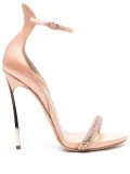 Casadei Cappa Blade Stratosphere satin sandals - Pink