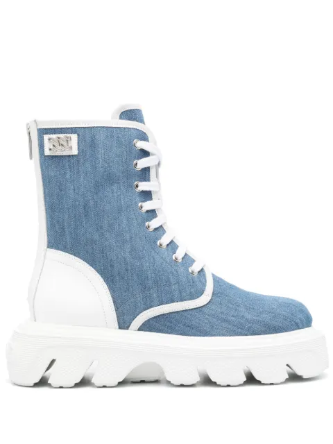 Casadei botas de mezclilla Generation C