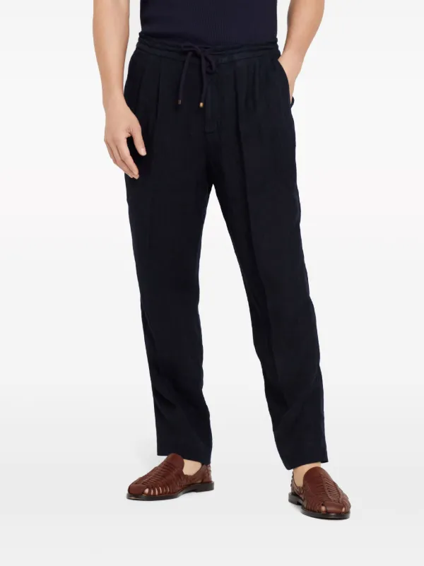 VIP【関税送料無料】希少 BRUNELLO CUCINELLI ボトムス TROUSER Brunello Cucinelli - Black Leather Pant | Mitchell Stores