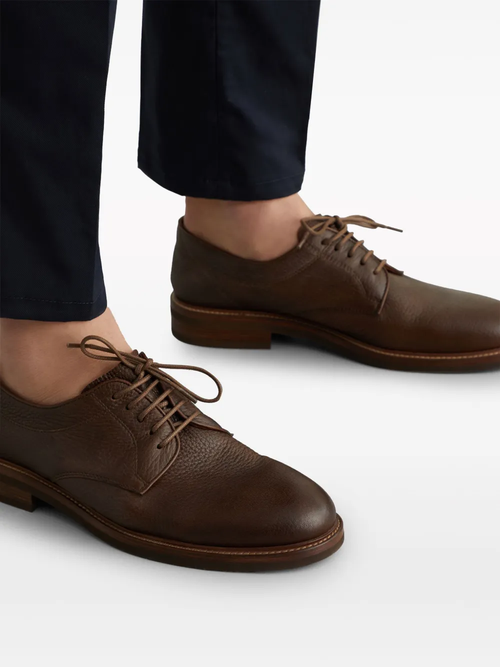 Brunello Cucinelli Derby in pelle | Image 5
