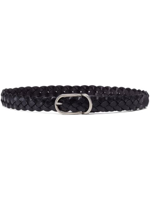 Brunello Cucinelli braided leather belt
