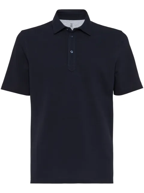 Brunello Cucinelli chemise en lin à boutonnière