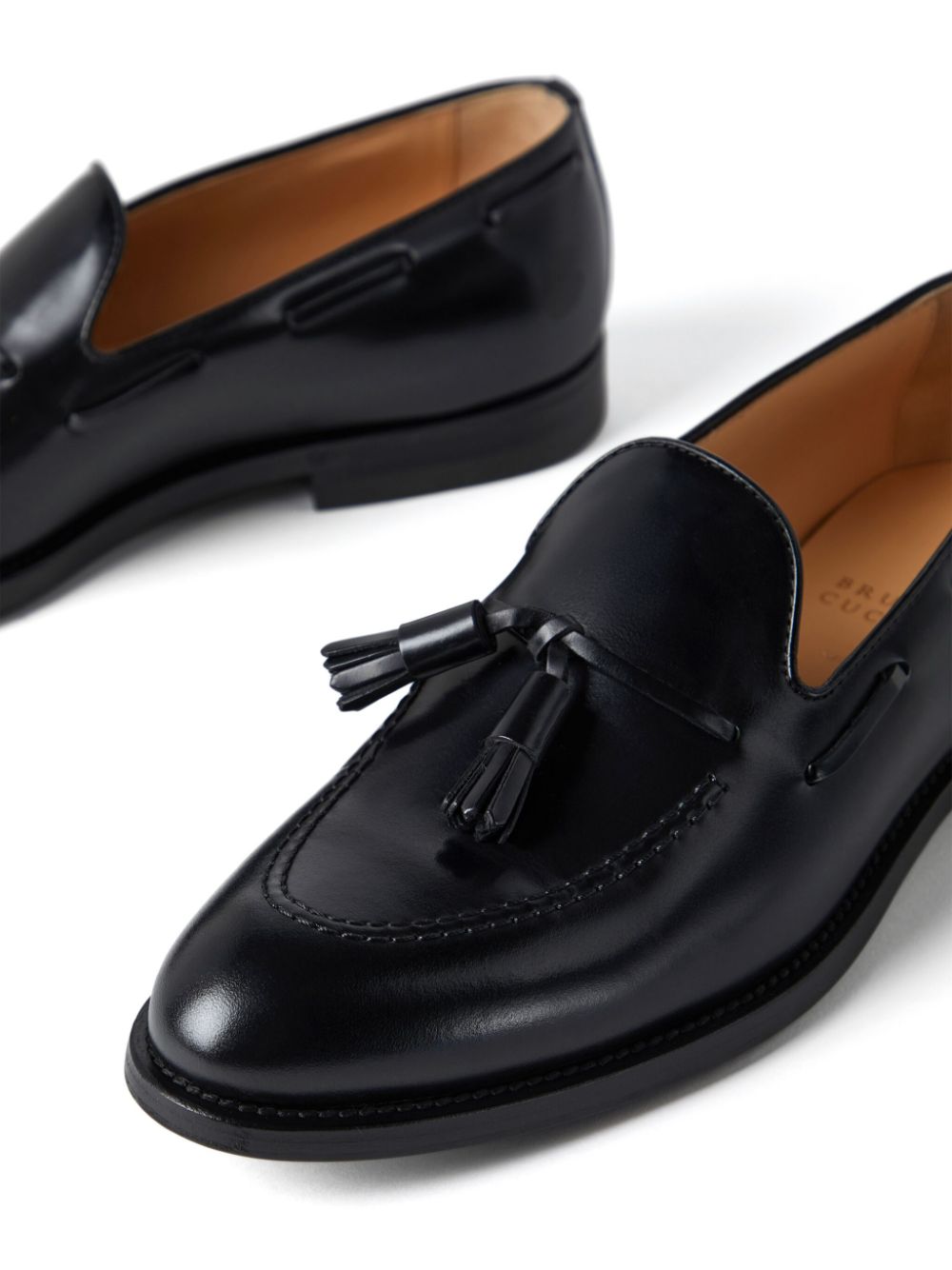 Brunello Cucinelli tassel-detail leather loafers Men