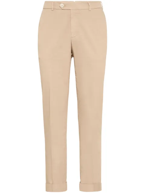 Brunello Cucinelli cotton chino trousers