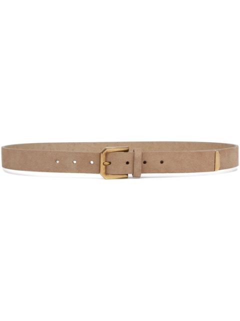 Brunello Cucinelli thin leather belt Men