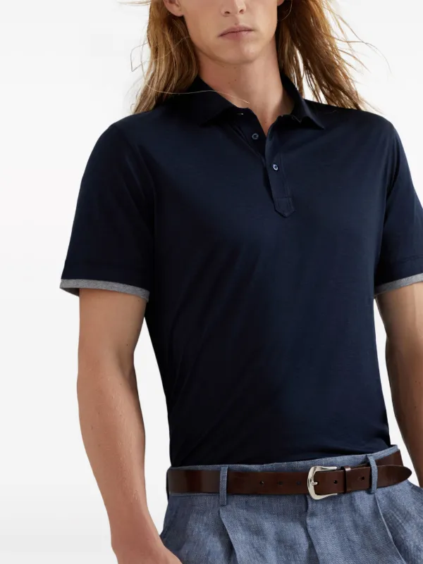 Brunello cucinelli polo shirt best sale