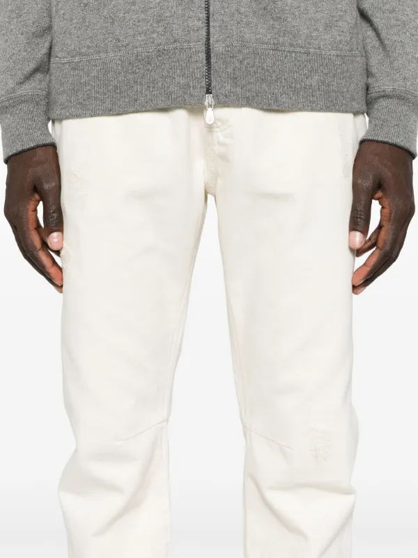 Brunello Cucinelli ミッドライズ ストレートジーンズ