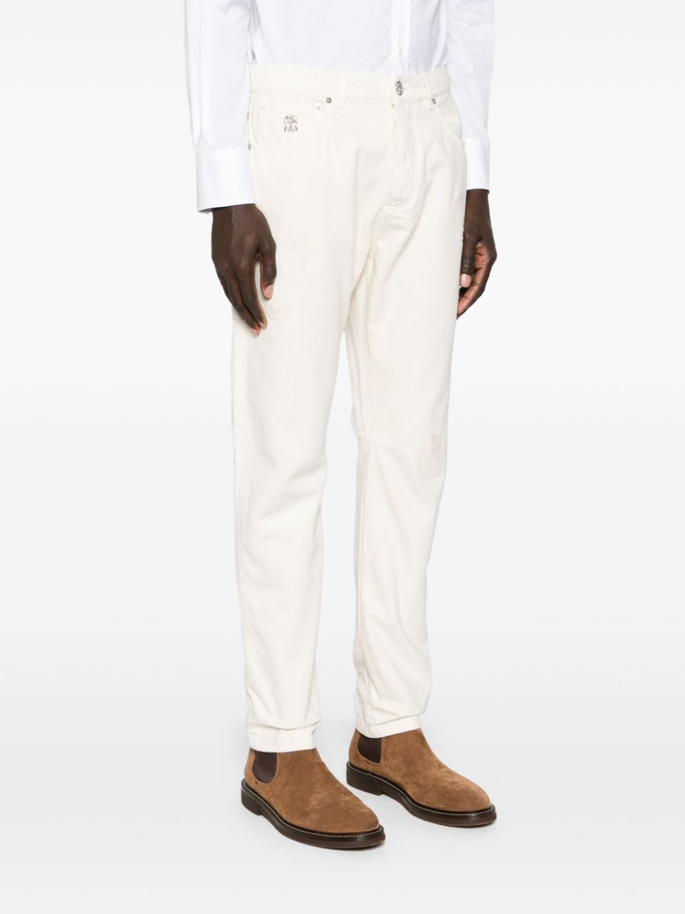 Brunello Cucinelli mid-rise straight-leg jeans Men