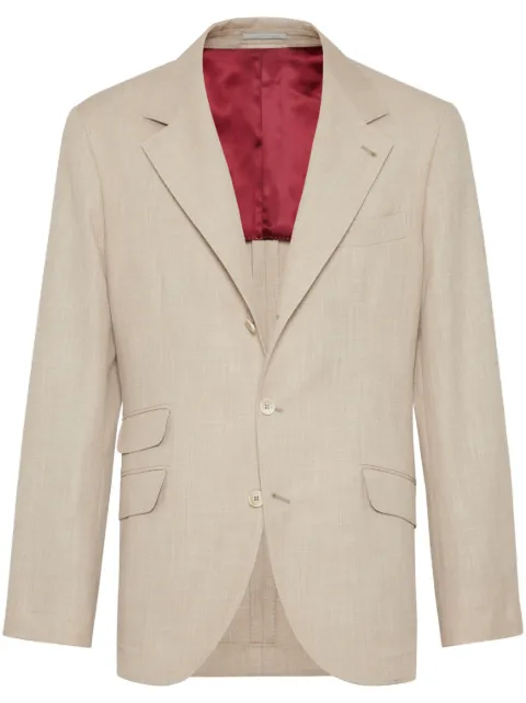 Brunello Cucinelli single-breasted blazer