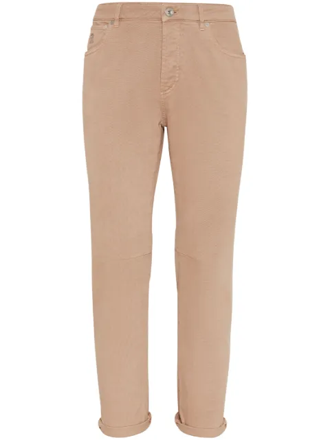 Brunello Cucinelli tapered-leg jeans