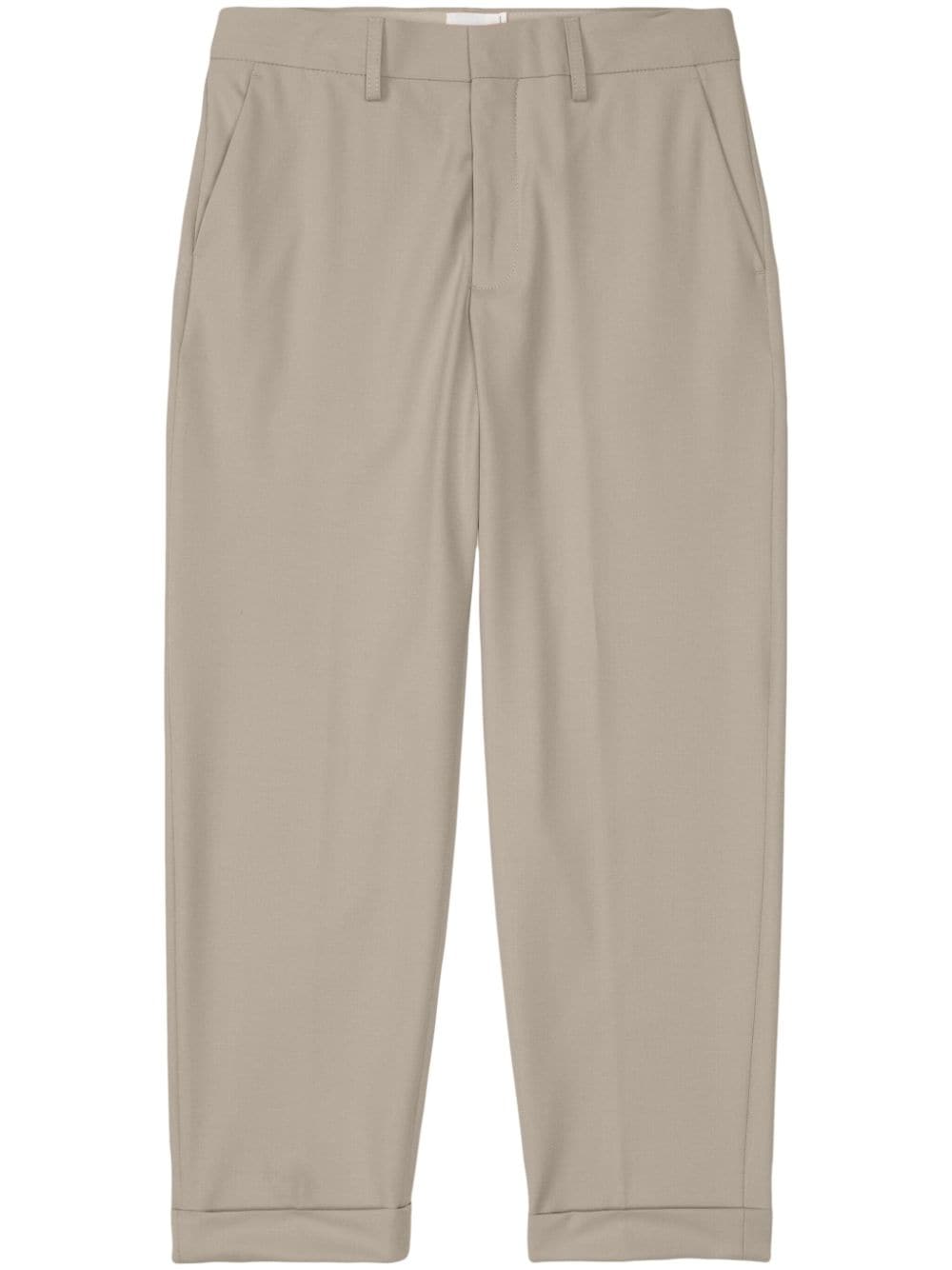 Closed Auckley Cropped Trousers In Neutrals