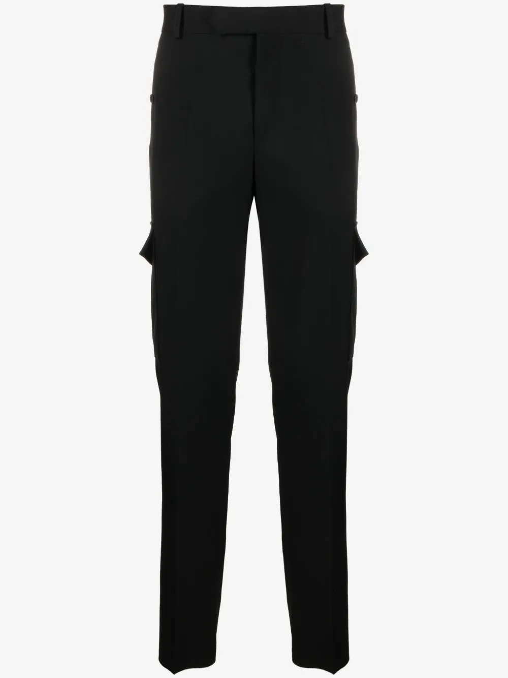 Alexander McQueen tapered-leg cargo trousers | Black | Image 1