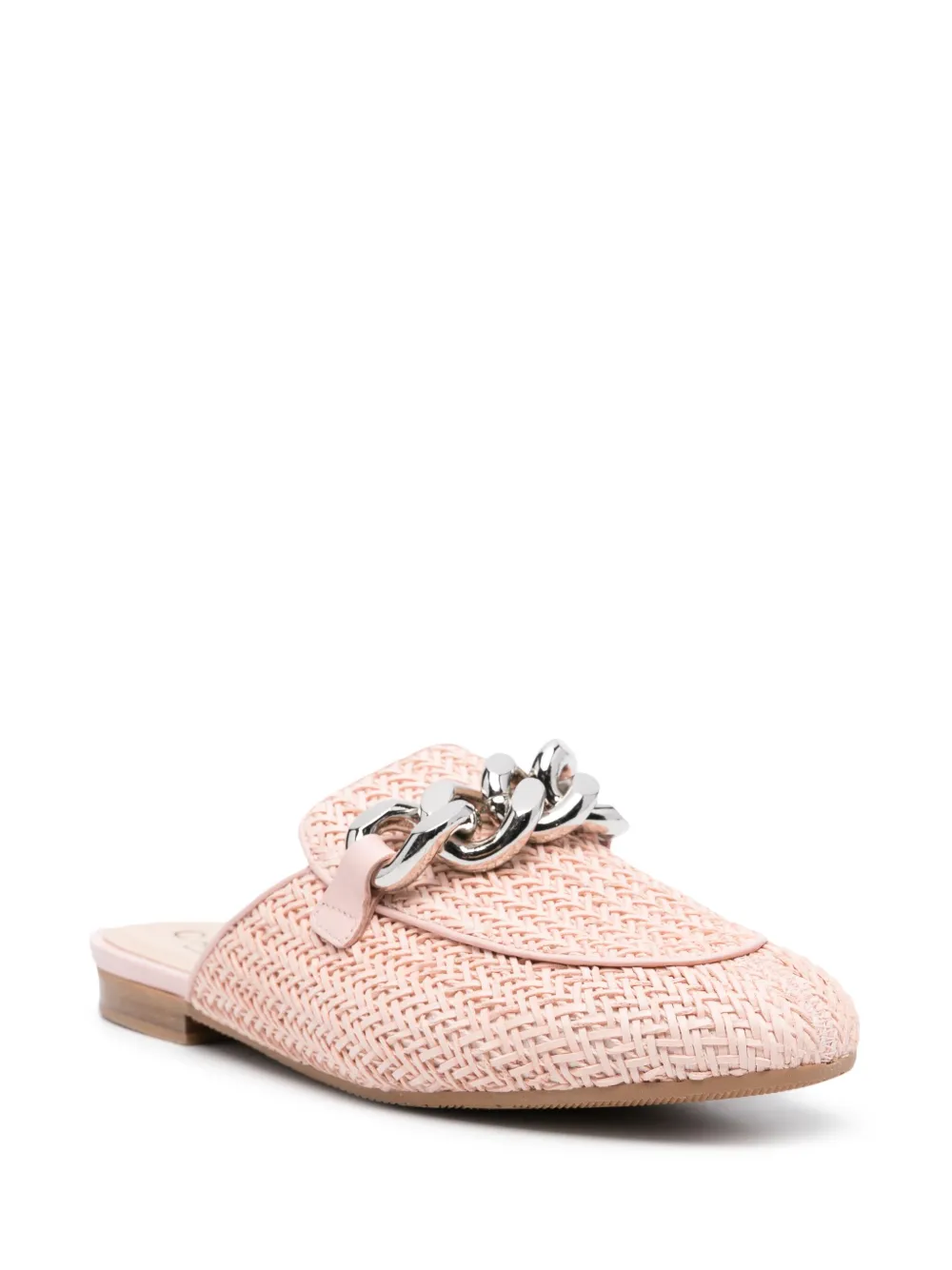 Shop Casadei Antilope Hanoi Slippers In Pink