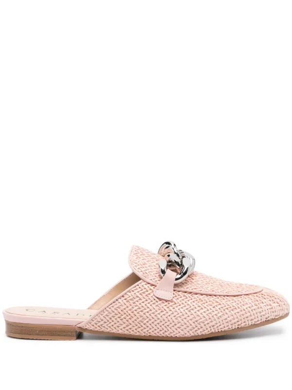 Casadei Antilope Hanoi Slippers Pink FARFETCH JO