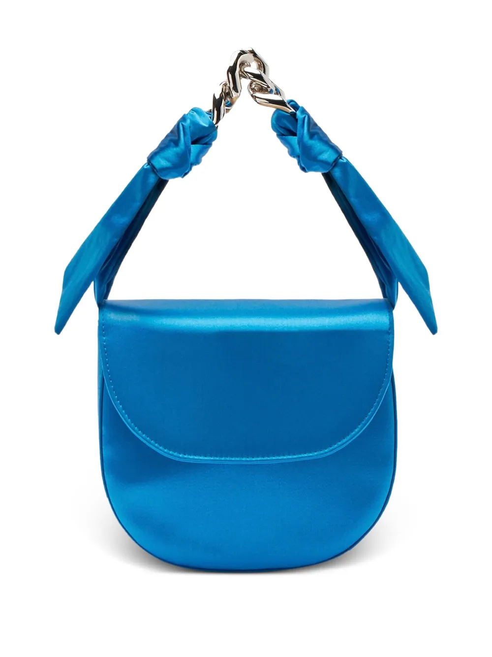 Casadei satin tote bag Blauw