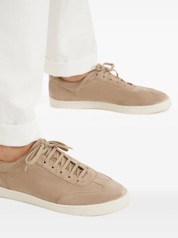 BRUNELLO CUCINELLI ローカットスニーカー メンズ 向け パナマ カーフスキン スニーカー | Brunello Cucinelli